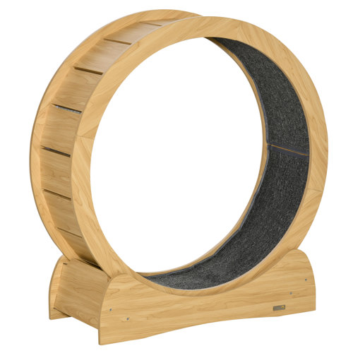 Archie & Oscar™ 26.25" Shauna Running Wheel Cat Tree & Reviews Wayfair